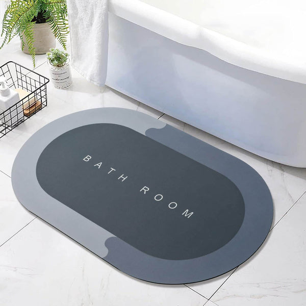 Super Absorbent Floor Mat, Bath Mat, Soft Carpet, Slip-Resistant Bathing Room Rug Floor Door Mat, Instant Drying Mat, Bathroom Rug, Absorbent Bath Mat - dailyneed.life