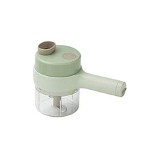 4 in 1 Electric Handheld Cooking Hammer Vegetable Cutter Set Electric Food Chopper Multifunction Vegetable Fruit Slicer - dailyneed.life