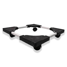 Adjustable Heavy-Duty Fridge and Washing Machine Stand Base Trolley 50x50 cm - dailyneed.life