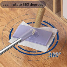 Automatic Cloth Changing Mini Mop with Push Pull Cloth Changing Handle (1 Pc) - dailyneed.life
