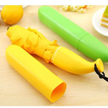 Stylish Banana Shaped Mini Foldable Umbrella - dailyneed.life