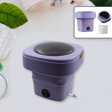 Mini Washing Machine Foldable Mini Washer with Drain Basket Portable Washing Machine Foldable for Laundry Travel Camping RV Baby Clothes - dailyneed.life