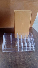 16 Compartment Cosmetic Makeup Jewellery Lipstick Storage Organiser Box, Cosmetic Storage Box Make-up Lipstick Organizer / Lipstick Holder Case Transparent - dailyneed.life