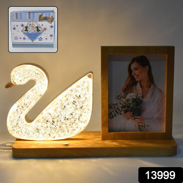 Duck Shape Cystal Led Lamp & Photo Frame Night Lamp | Wedding Gift | love couple - dailyneed.life