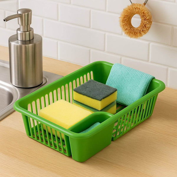 Multipurpose Plastic Kitchen Basket, Dish, Vegetables and Fruits Washing, Laundry cloath Multipupose Organizer Basket (43x30 Cm) - dailyneed.life
