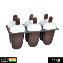 Plastic Ice Candy Maker Kulfi Maker Moulds Set with 6 Cups (Multicolour) - dailyneed.life