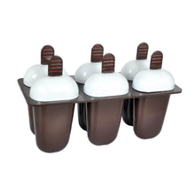 Plastic Ice Candy Maker Kulfi Maker Moulds Set with 6 Cups (Multicolour) - dailyneed.life