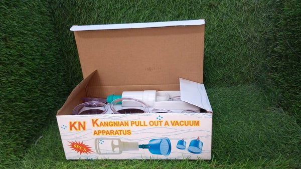 Vacuum Cupping Set 6 Pcs Kit Pull Out a Vacuum Apparatus Therapy Relax Massagers Curve Suction Pumps - dailyneed.life