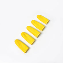 Finger Caps, Silicone Finger Protectors Sleeves (Finger Cots / 5 Pcs Set / yellow) - dailyneed.life