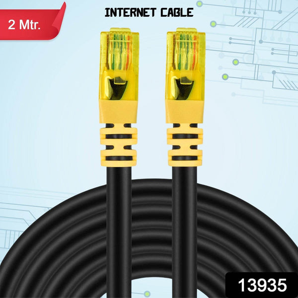 Heavy Duty Cat 5 Ethernet Cable Internet Cable (2 Mtr. / 1 Pc) - dailyneed.life