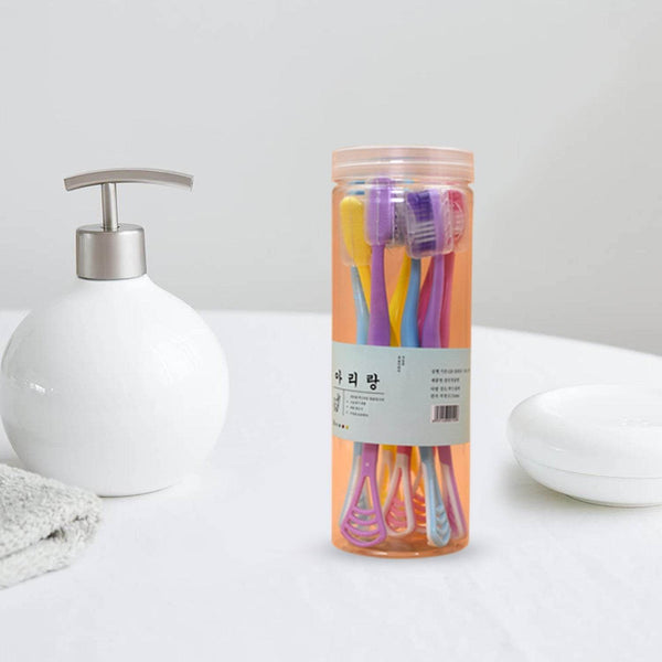 8 Pc 2-in-1 Toothbrush Case for Family Use - dailyneed.life