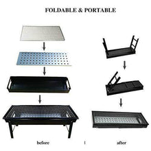 Folding Portable Barbeque BBQ Grill Set for Outdoor and Home - dailyneed.life
