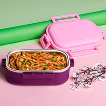 Insulated Testy Stainless Steel Leakproof Lunch Box With Spoon (1 Set) - dailyneed.life