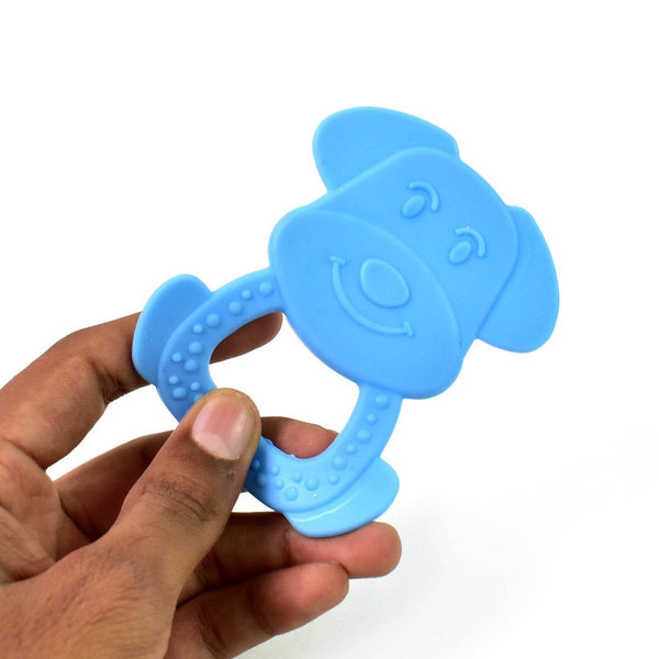 Silicone Baby Teether Pack of 1 (Mix Design & Color) - dailyneed.life