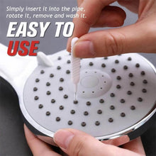 10-Piece Multifunctional Reusable Anti-Clog Shower Nozzle Brush - dailyneed.life