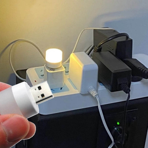 Small USB Bulb used in official places for room lighting purposes. (Yellow Color) - dailyneed.life