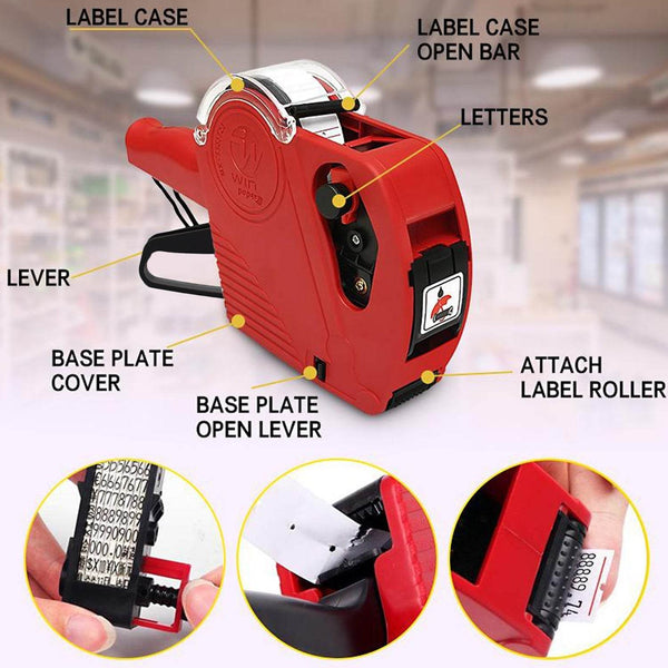 Price Tag Gun - Departmental Store Labeler for Retail & Market Use - dailyneed.life