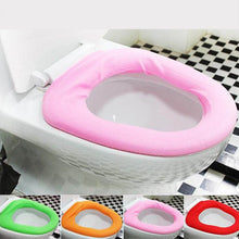 Bathroom Soft Thicker Warmer Stretchable Washable Cloth Toilet Seat Cover (1pc) - dailyneed.life