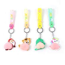 Silicone Keychain with Wrist Strap & Squeeze Toy (1 Pc Mix design) - dailyneed.life