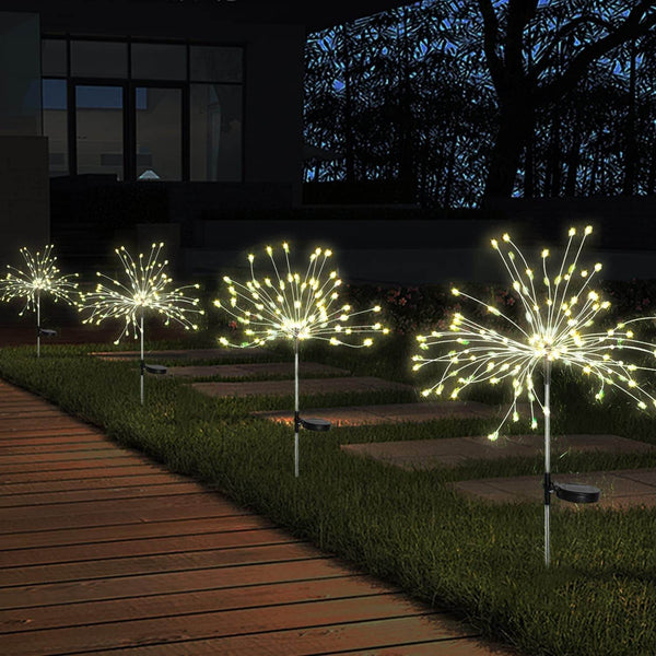 Colorful Multi Led Outdoor Solar Garden Lights (4 Pcs Set) - dailyneed.life