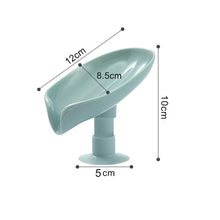Self Draining Soap Holder for Bathroom Leaf Shape Soap Tray - dailyneed.life