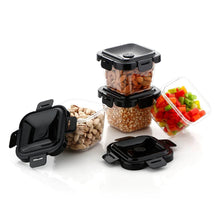 Plastic Food Storage Containers with Lid (4 Pcs Set / 500 ML) - dailyneed.life