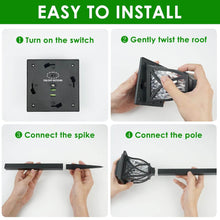 Solar Pathway Lights Outdoor Garden Lights (2 Pcs Set) - dailyneed.life