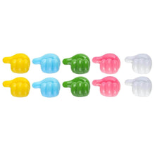 Thumb Cable Clips, Multi-Color Cord Organizer for Home, Office, Car (10 Pc Set) - dailyneed.life