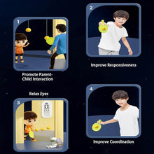 Portable Indoor Hanging Table Tennis with Three Ball, Table Tennis Self Training Set - dailyneed.life