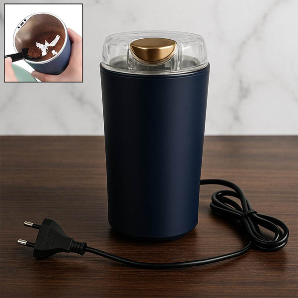 Mini Mixer, Small Blander, powerful Mini Grinder, Electric Coffee Bean Grinder Machine Portable Grinder for Home and Office 1.5L Capacity, 200w (2 Blade Grinder) - dailyneed.life