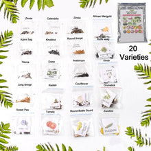 20 Varieties of Vegetable & Flower Seeds Combo (1 Pkt. / 20 Varieties) - dailyneed.life