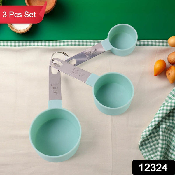 Measuring Cups Set 1/3 Cup (78 ml), 1/4 Cup (59 ml), 1/8 Cup (30 ml) - dailyneed.life