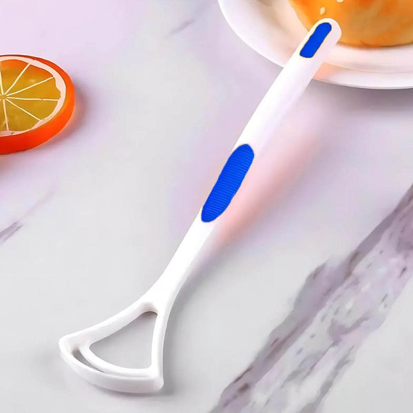 New Hot Away Hand Scraper Fashion Tongue Cleaner Brush with Silica Handle - dailyneed.life