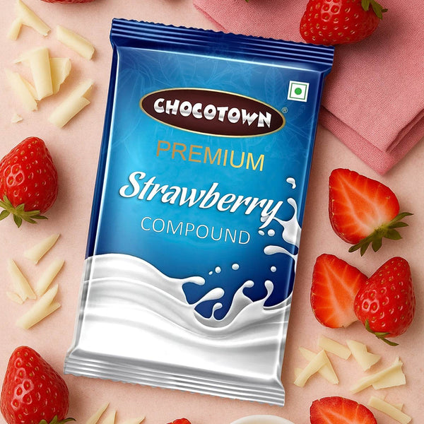 Chocotown Premium Strawberry Compound (500gm) - dailyneed.life
