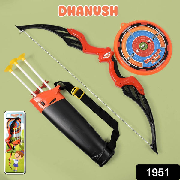 Arrow Big & Archery Toy (1 Dhanush, 3 Arrow, 1 Target, 1 Arrow Holder / 1 Set) - dailyneed.life