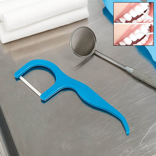 2 In 1 Tooth Picks Flosses, Portable Toothpicks, Resealable Oral Care Dental Flosser, Easy Storage Dental Pick for Fresh Breath and Healthy (30 Pcs Set) (Mix Color) - dailyneed.life
