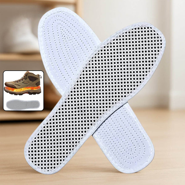Massage Magnetic Self Heating Insole Shoe, Heating Insole for Women Men - Unisex Warm Insole - Thermal Insoles - Tourmaline Self Heating Shoe Inserts - Warm Shoe Pad (1 Pair) - dailyneed.life