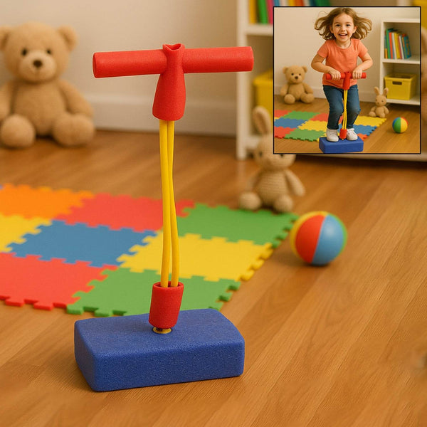 Creative Fitness Jumper for Kids by New Bounce | Safe, Bouncy Toy for Toddlers | Fun Foam Hopper for Children | Squeaks with Each Hop | Great Gift for Girls and Boys (1 Pc) - dailyneed.life