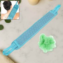 Bath Shower Scrubber Set – Dual-Sided Loofah Sponge & Bath Brush for Deep Clean (2 Pcs) - dailyneed.life