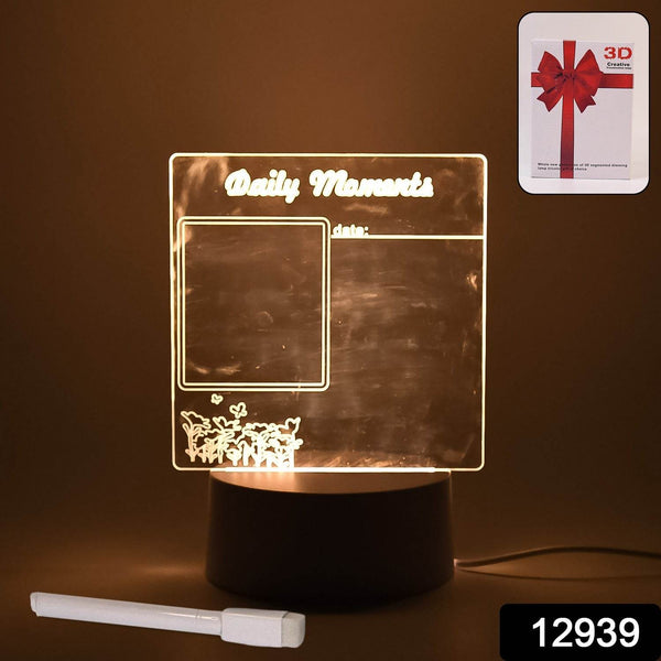 Creative Visualization Lamp 3 D Acrylic Decorative Lamp (1 Pc) - dailyneed.life