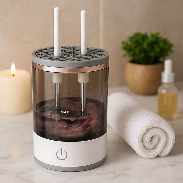 Automatic Makeup Brush Cleaner Fast Electric Brush Cleaner Hand Free Machine Super Clean Brush Washer & Brushes Organizer Tool (1 Pc) - dailyneed.life