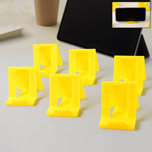 Adjustable Foldable Plastic Mobile Phone Stand (6 Pc / Mix Color) - dailyneed.life