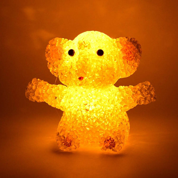 Cartoon Shape Crystal LED Night Light Lamp – Cute Glowing Animal Decorative Light (1 Pc) - dailyneed.life