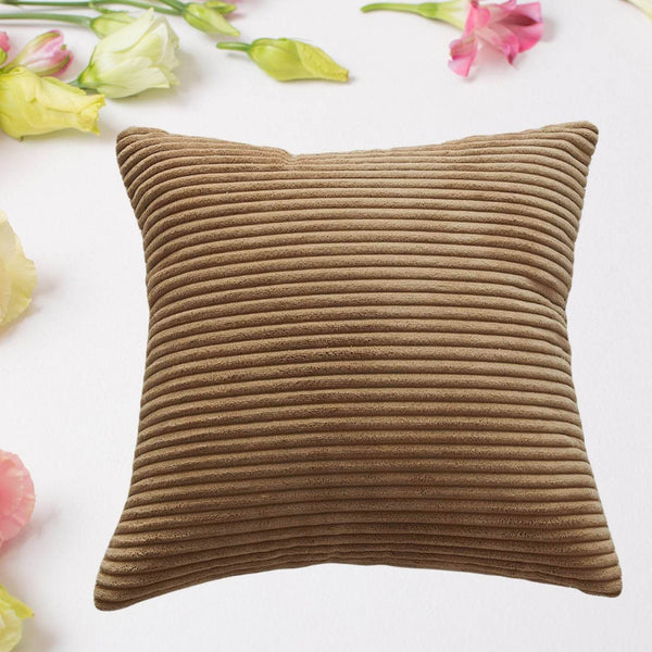 Throw Pillow Covers, 16x16 inch, Pack of 1 Couch Pillows Cover, Soft Corduroy Decorative Pillow Covers, Square Pillowcase for Bed Sofa Chair Bedroom Home Farmhouse Decor (1 Pc) - dailyneed.life