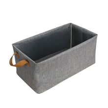 Cloth storage baskets, closet storage bins, Canvas Fabric Storage Basket for shelves, basket organizers for shelf, storage bins for clothes (48×27 Cm) - dailyneed.life