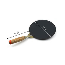 Wooden Handle Roti Tawa used in all household and kitchen purposes for making rotis and parathas nonstick tawa etc. - dailyneed.life