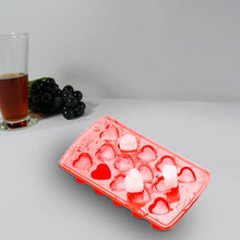Heart Shape Ice Cube & Candy Tray – 14 Cavities (Multicolor) - dailyneed.life