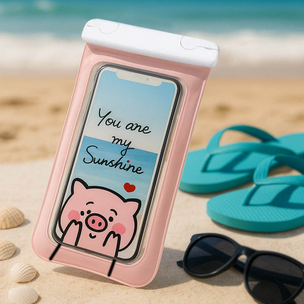 Waterproof Pouch Lock Mobile Cover Underwater Mobile Case For All Type Mobile Phone (1 Pc) - dailyneed.life
