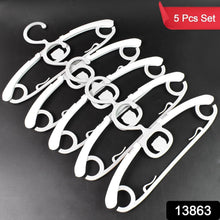 Large Dress Hanger Plastic Adjustable Cloth Hanger (5 pcs Set) - dailyneed.life