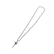 Silver Chain With Gada Pendant / Locket (1 Pc) - dailyneed.life